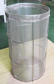 簡易濾過　関連製品（脱水袋支持器具）　例
